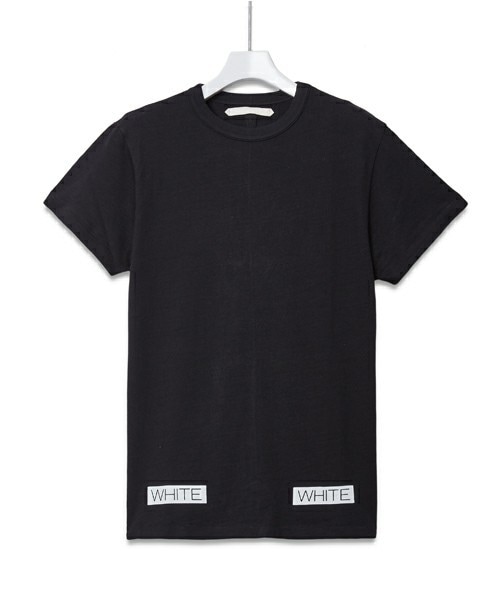 off white（オフホワイト）の「OFF WHITE 『BLUE COLLAR』Tシャツ（Tシャツ/カットソー・メンズ・ホワイト/ブラック・SMALL/MEDIUM）」の2枚目の写真
