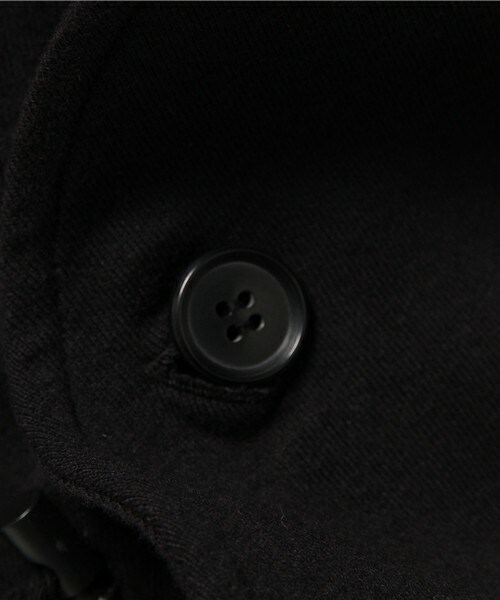 gomme（ゴム）の「フードフリルJKT（その他アウター・レディース・ブラック/ブラック×グレー/ネイビー・MEDIUM）」の13枚目の写真