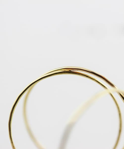 les desseins de DIEU（レデッサンドゥデュー）の「ソリッド ゴールド 金線 3本セット リング（リング・レディース・ゴールド・6号～13号）」の4枚目の写真