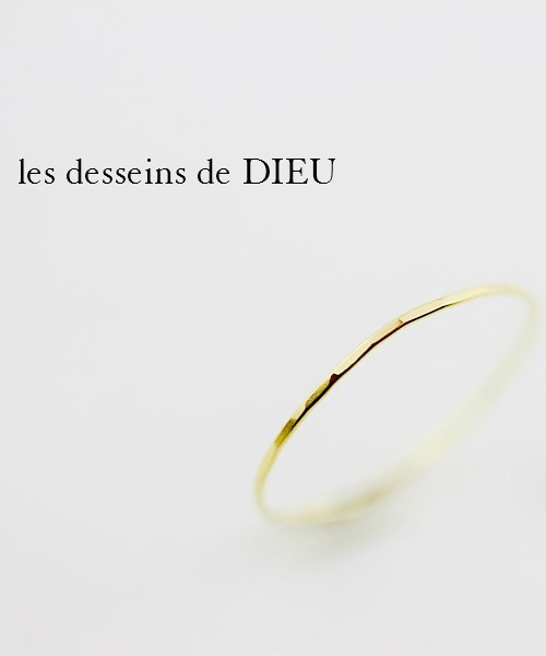 les desseins de DIEU（レデッサンドゥデュー）の「ソリッド ゴールド 金線 3本セット リング（リング・レディース・ゴールド・6号～13号）」の5枚目の写真
