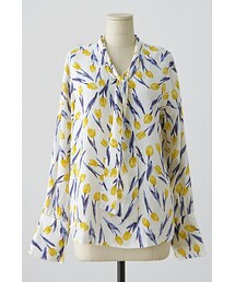 imvely | チューリップ柄ブラウス(シャツ/ブラウス)