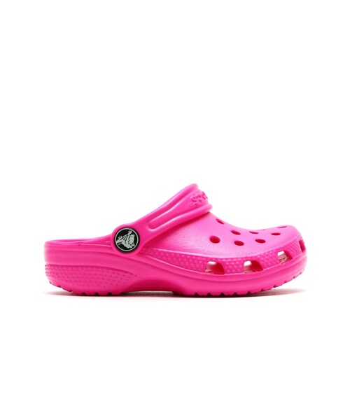 crocs（クロックス）の「crocs CLASSIC KIDS（シューズ・キッズ・ピンク・13.0cm/14.0cm/15.5cm/17.5cm/18.5cm）」の2枚目の写真