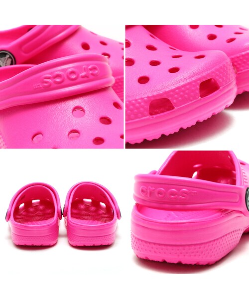 crocs（クロックス）の「crocs CLASSIC KIDS（シューズ・キッズ・ピンク・13.0cm/14.0cm/15.5cm/17.5cm/18.5cm）」の4枚目の写真