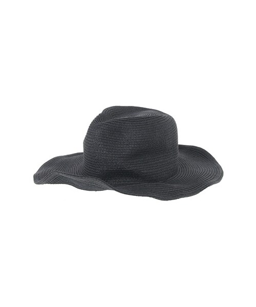 SEVENDAYS=SUNDAY(セブンデイズサンデイ)の「U SUPER THANKS ストローハット(帽子・ホワイト/ブラック/ベージュ・F)」の4枚目の写真