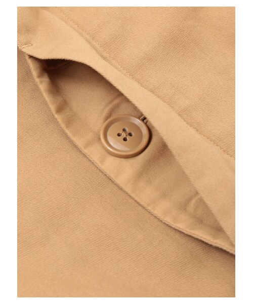 SEVENDAYS=SUNDAY（セブンデイズサンデイ）の「【先行受注】Men's 綿ツイル ステンカラーコート（ジャケット/アウター・ベージュ/カーキ/ネイビー・S/M/L）」の8枚目の写真