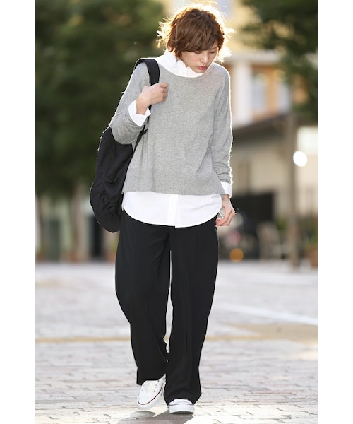 SLOBE IENA（スローブイエナ）の「ツイルストレッチ フルワイド