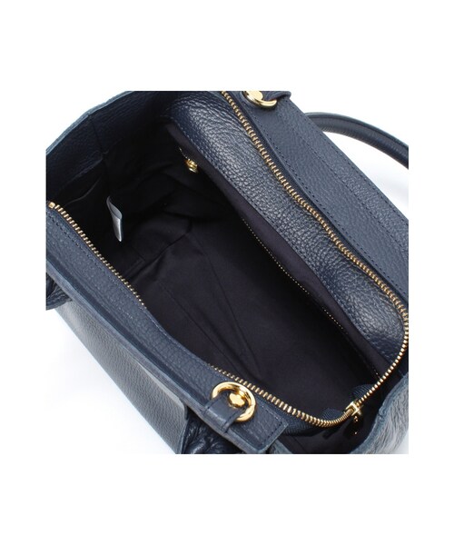 La TOTALITE（ラトータリテ）の「REGALO 2WAYミニトート◆（バッグ・キャメル/ネイビー・フリー）」の16枚目の写真