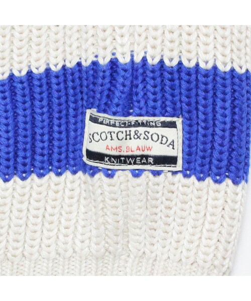 SCOTCH & SODA(スコッチ アンド ソーダ)の「COLLEGE CARDIGAN KNIT DESSIN A(カーディガン/ボレロ・メンズ・DESSIN A・S.M.L)」の3枚目の写真