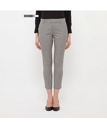 UNIQLO | WOMEN アンクルチノパンツ（チェック）A＋(パンツ)