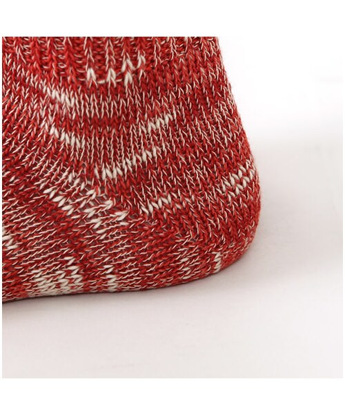 靴下屋（クツシタヤ）の「ゴム長ミックスベタショートソックス（ソックス・靴下・レディース・シルバーグレー/チャコールモク/モカチャ/アカ/ダークグリーン/インディゴブルー・22.0～24.0cm）」の12枚目の写真