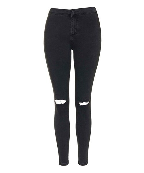 Moto 'Joni' Ripped High Rise Skinny Jeans