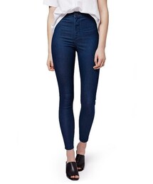 TOPSHOP | Topshop 'Joni' Crop Super Skinny Jeans (Navy Blue) (Petite)(デニムパンツ)