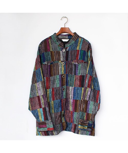 Vintage Clothing(ヴィンテージクロージング)の「Patchwork Camo JKT(ジャケット/アウター・Other・One)」の1枚目の写真