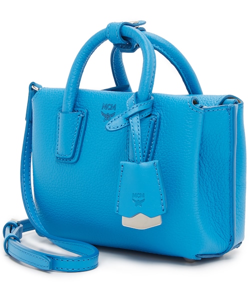 MCM(エムシーエム)の「MCM Micro Milla Tote(ショルダーバッグ・レディース・Blue・One Size)」の2枚目の写真