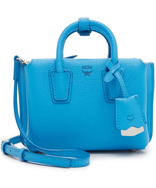 MCM(エムシーエム)の「MCM Micro Milla Tote(ショルダーバッグ・レディース・Blue・One Size)」の1枚目の写真