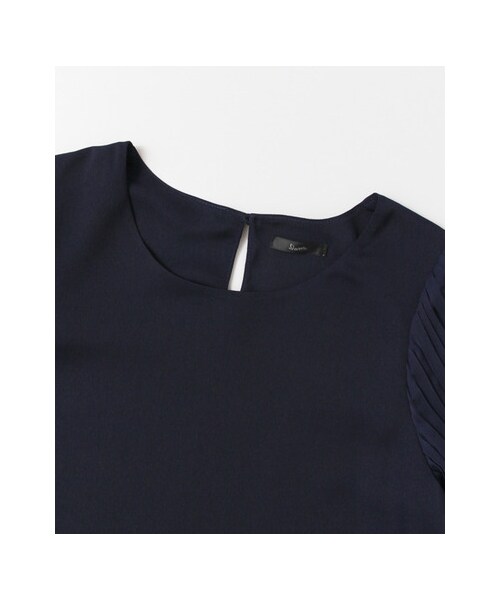 プリーツスリーブブラウス♡ロッソ URBAN RESEARCH ROSSO WOMEN（アーバンリサーチ ロッソ）の「【予約