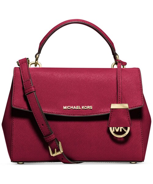 MICHAEL KORS（マイケルコース）の「MICHAEL Michael Kors Ava Small Top Handle Satchel（ショルダーバッグ・レディース・Red・One Size）」の2枚目の写真
