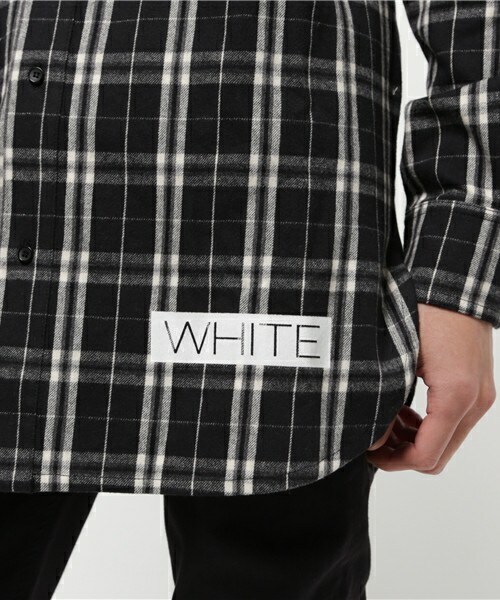 off white（オフホワイト）の「OFF WHITE チェックシャツ（シャツ 