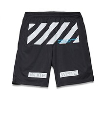 off white | OFF WHITE 『BLUE COLLAR』メッシュショーツ(その他パンツ)