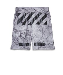 off white | OFF WHITE マーブルメッシュショーツ(その他パンツ)