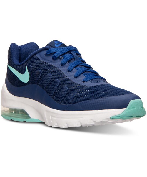 NIKE(ナイキ)の「Nike Women's Air Max Invigor Running Sneakers from Finish Line(スニーカー・レディース・Blue・5.5/6/6.5/7/7.5/8/8.5/9/9.5/10/11)」の1枚目の写真
