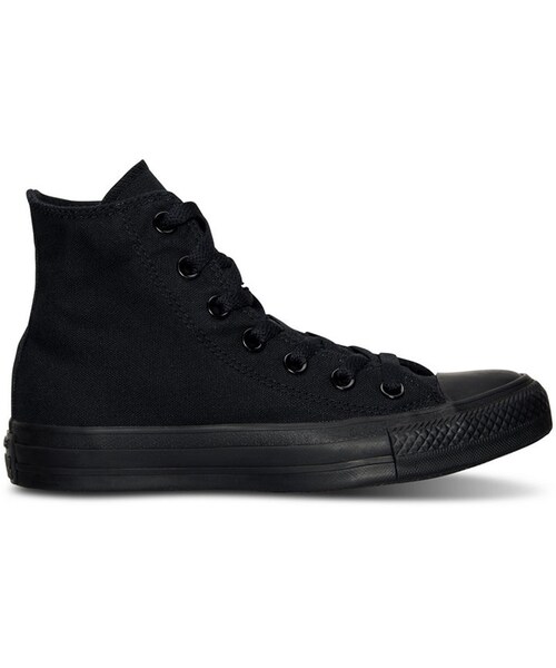 CONVERSE（コンバース）の「Converse Women's Chuck Taylor Hi Top Casual Sneakers from Finish Line（スニーカー・レディース・Black・5/5.5/6/6.5/7/7.5/8/8.5/9/9.5/10）」の2枚目の写真