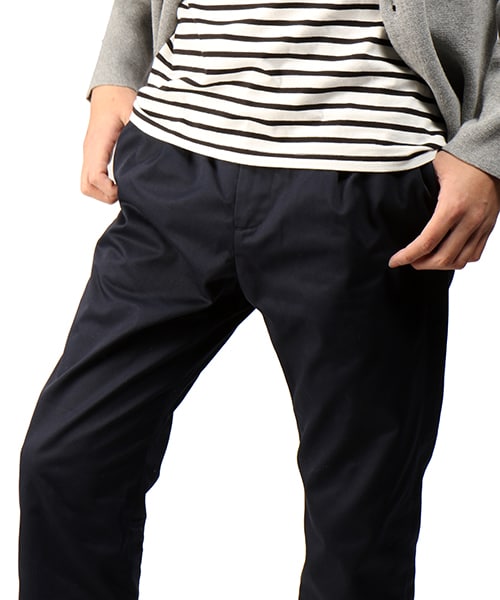 FREAK'S STORE(フリークスストア)の「ワンプリーツテーパードパンツ -2016新作-(パンツ・メンズ・オフホワイト/ブラック/ベージュ/オリーブ/ネイビー・M/L)」の10枚目の写真