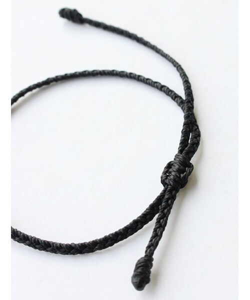 BEAVER（ビーバー）の「Rosetta Prayer/Concho Braiding Anklet "Star"（アクセサリー・メンズ・BLACK/RED/BLUE・F）」の2枚目の写真
