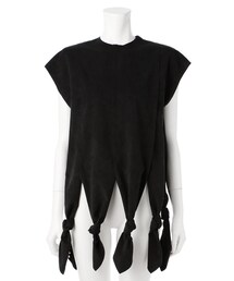 G.V.G.V. | LIGHT SUEDETTE KNOTS TOP(トップス)