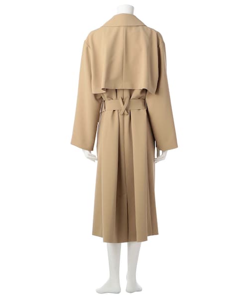 G.V.G.V.（ジーヴィージーヴィー）の「STRETCH-WOVEN TRENCH COAT（ジャケット/アウター・レディース・OTHER・34）」の2枚目の写真