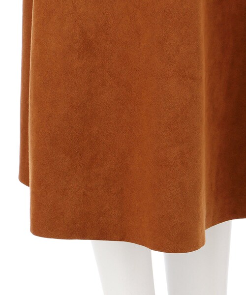 G.V.G.V.(ジーヴィージーヴィー)の「LIGHT SUEDETTE A LINE MIDI SKIRT(スカート・レディース・BLACK/BROWN/PURPLE・34/36)」の7枚目の写真