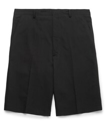 LANVIN | Wide-Leg Cotton And Silk-Blend Shorts(パンツ)