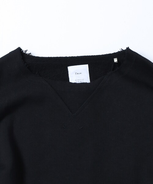 Name.（ネーム）の「〈STUDIOUS限定〉CUT OFFスウェット ブラック（その他・メンズ・BLK/WHT・0/1）」の8枚目の写真