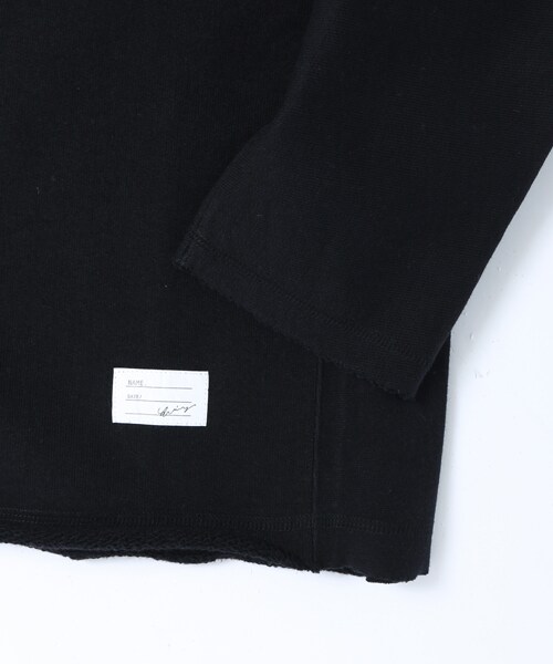 Name.（ネーム）の「〈STUDIOUS限定〉CUT OFFスウェット ブラック（その他・メンズ・BLK/WHT・0/1）」の9枚目の写真