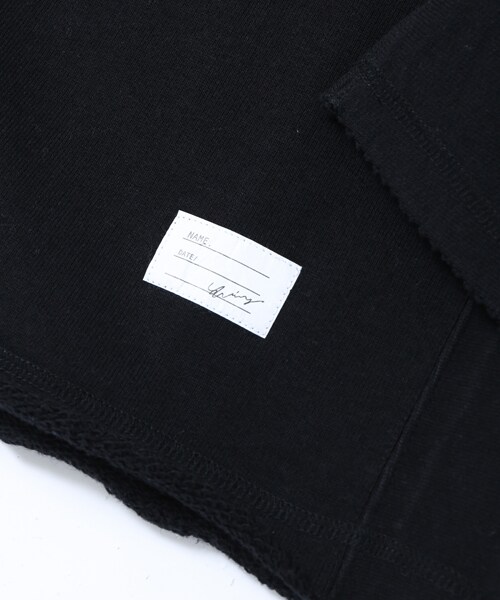 Name.（ネーム）の「〈STUDIOUS限定〉CUT OFFスウェット ブラック（その他・メンズ・BLK/WHT・0/1）」の10枚目の写真