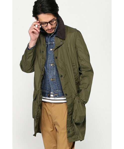 Barbour 16SS Nylon Border SL 38ナイロン ボーダー デザインの中の