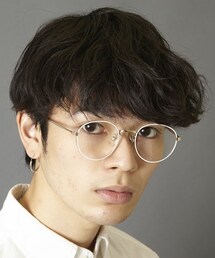 MEMENTISM | コンビネーションボストンメガネ 伊達眼鏡(メガネ)