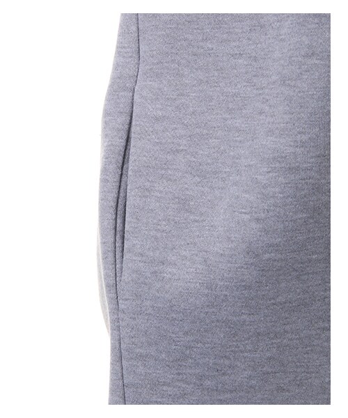 INGNI（イング）の「【春の新作】Fファスナー起毛裏毛フーデット／コート（ジャケット/アウター・レディース・ｵﾌﾎﾜｲﾄ/ｸﾞﾚｰ/ｸﾛ・M）」の5枚目の写真