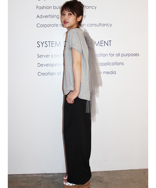 MICOAMERI(ミコアメリ)の「ワイドパンツ(パンツ・レディース・BLK/GRY/WHT/other・M/S/)」の4枚目の写真