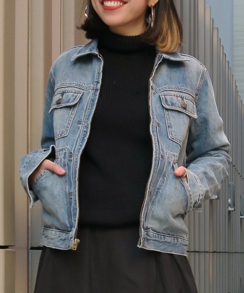 GAP（ギャップ）の「デニムジャケット（デニムジャケット・メンズ・インディゴ/ティントインディゴ/ティンテッドインディゴ・S/XS）」の2枚目の写真