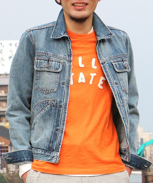 GAP（ギャップ）の「デニムジャケット（デニムジャケット・メンズ・インディゴ/ティントインディゴ/ティンテッドインディゴ・S/XS）」の3枚目の写真