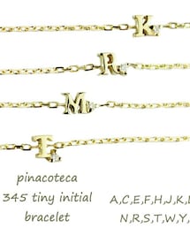 pinacoteca | ピナコテーカ 345 タイニー イニシャル ブレスレット(ブレスレット)