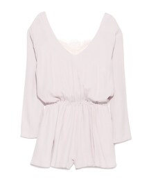 SNIDEL | レースVネックロンパース(ワンピース/ドレス)