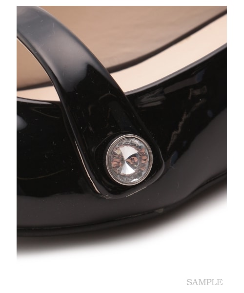 SNIDEL（スナイデル）の「ポインテッドスレンダーシューズ（パンプス・レディース・PBEG/SLV/BLK・S/M/L）」の9枚目の写真