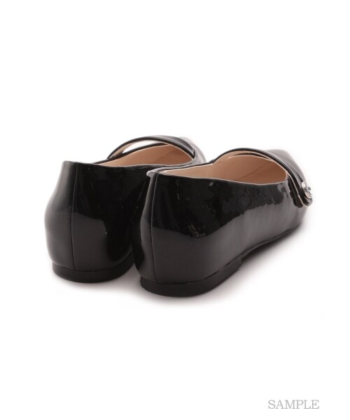 SNIDEL（スナイデル）の「ポインテッドスレンダーシューズ（パンプス・レディース・PBEG/SLV/BLK・S/M/L）」の6枚目の写真