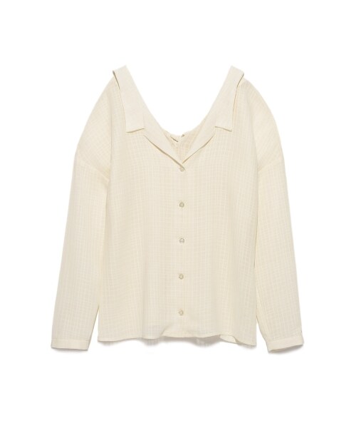 LILY BROWN（リリーブラウン）の「後ろリボンブラウス（シャツ）」 - WEAR