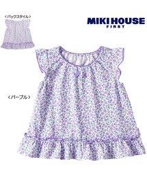 MIKI HOUSE | 【ミキハウスファースト】小花柄チュニック(Tシャツ/カットソー)