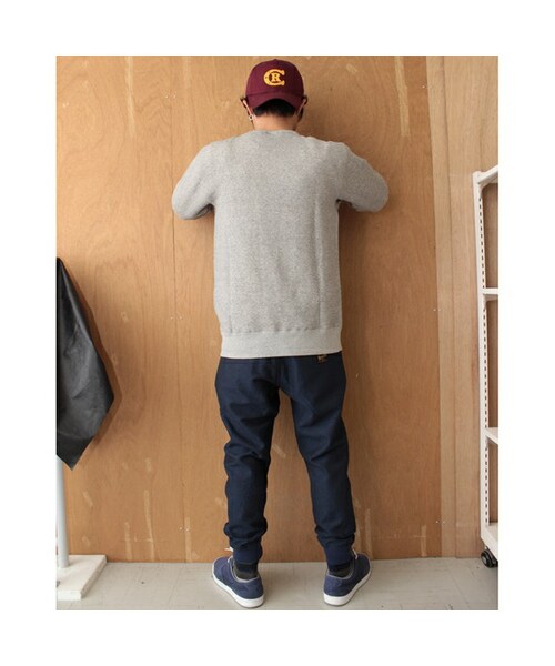 ROTAR（ローター）の「Irregular Fabric Sarrouel Pants（パンツ・メンズ・GREY/NAVY・M/L）」の8枚目の写真