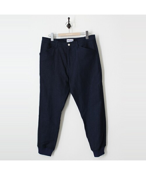ROTAR（ローター）の「Irregular Fabric Sarrouel Pants（パンツ・メンズ・GREY/NAVY・M/L）」の3枚目の写真
