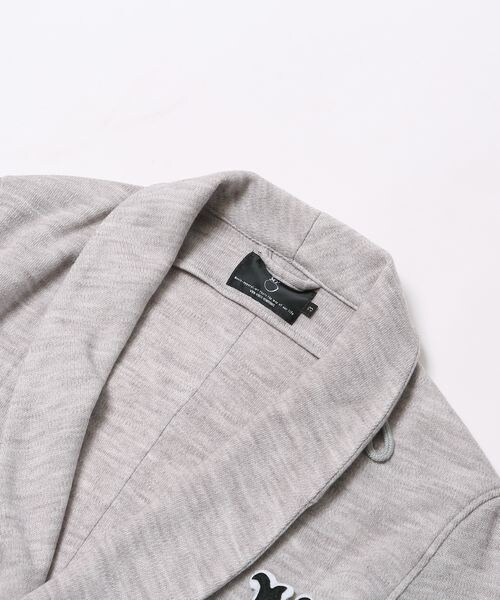 VIRGOwearworks（ヴァルゴウェアワークス）の「VIRGO×68&amp;BROTHERS KNIT GOWN "NYC" ニットガウン（トップス・メンズ・GRAY/BLACK・2/3/4）」の13枚目の写真